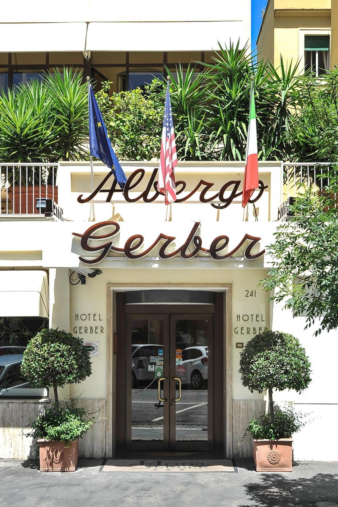 רומא Hotel Gerber מראה חיצוני תמונה