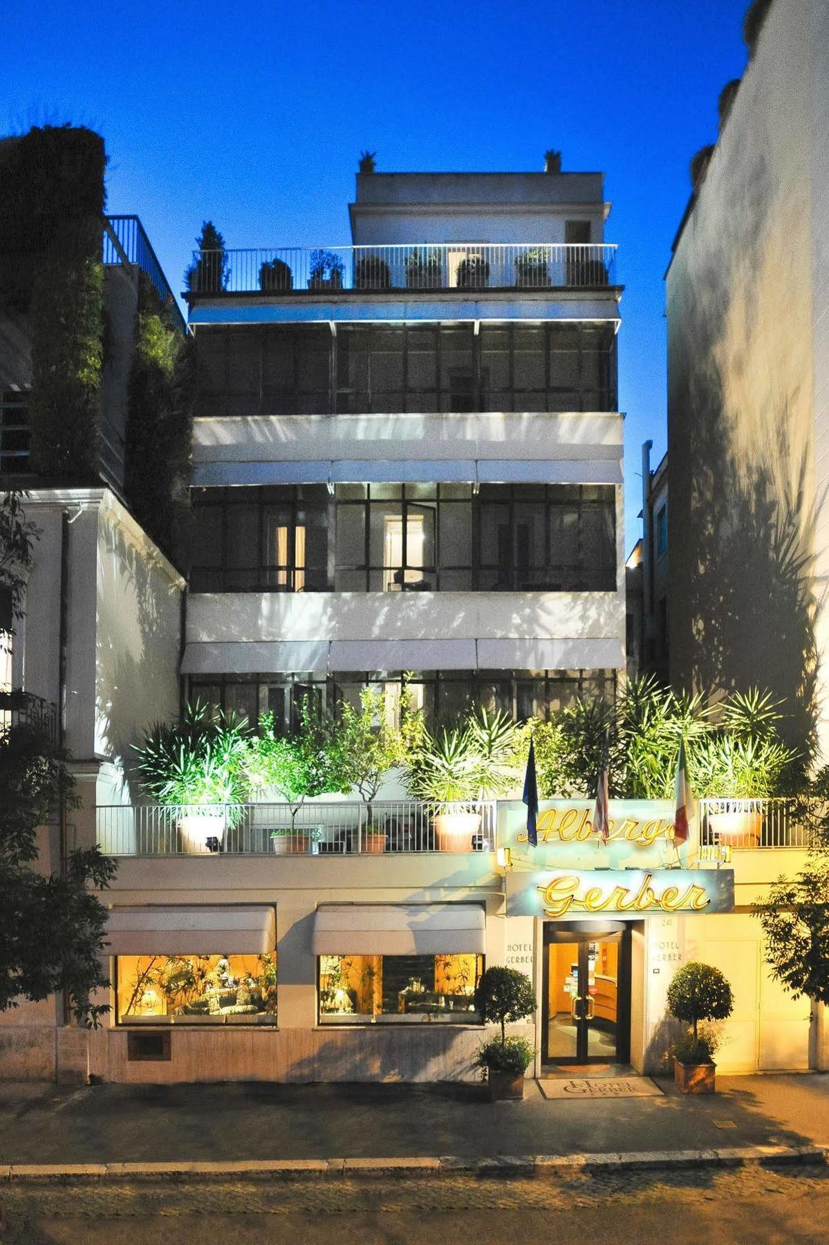 רומא Hotel Gerber מראה חיצוני תמונה